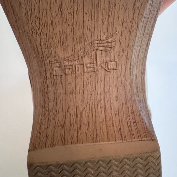 Dansko Shoes Womens 40 Beige Leather Sonnet Sandals Adjustable Ankle Strap - Picture 10 of 12